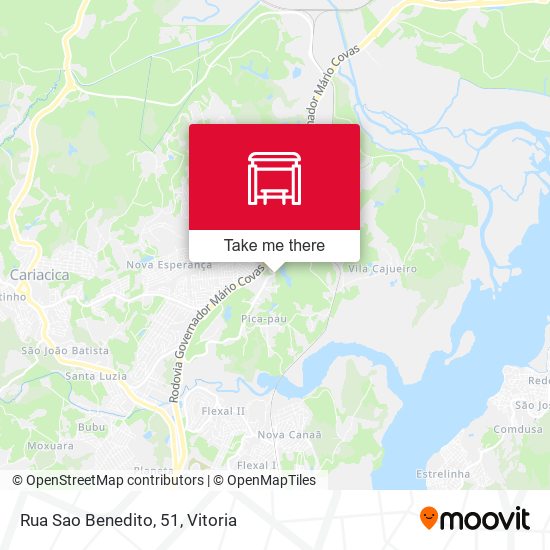 Rua Sao Benedito, 51 map