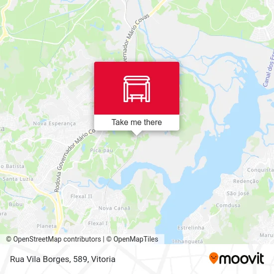 Rua Vila Borges, 589 map