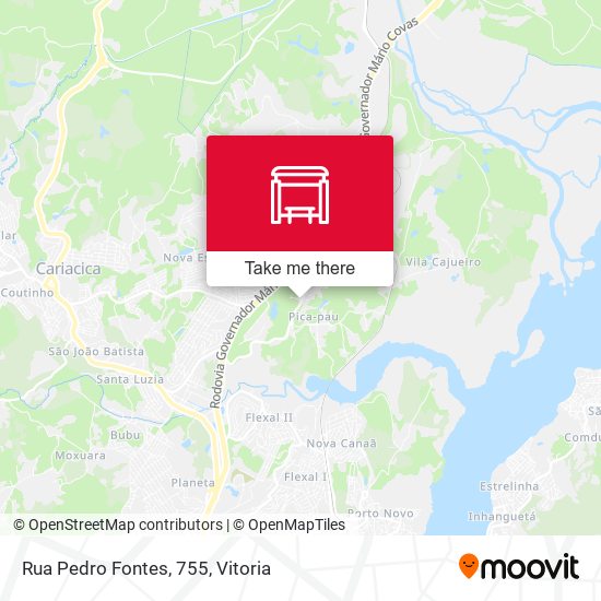 Rua Pedro Fontes, 755 map