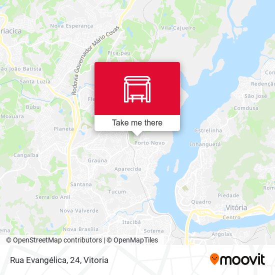 Rua Evangélica, 24 map