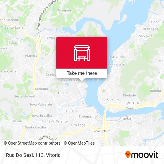 Rua Do Sesi, 113 map