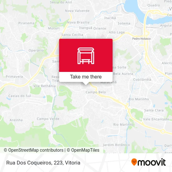 Rua Dos Coqueiros, 223 map