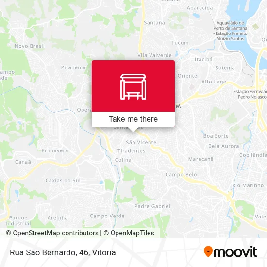 Rua São Bernardo, 46 map