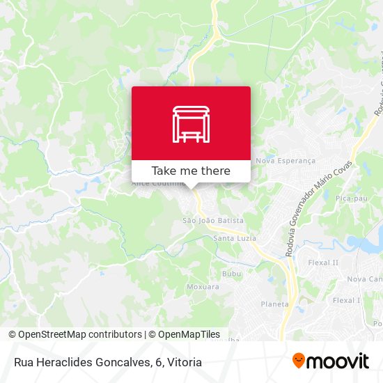 Rua Heraclides Goncalves, 6 map