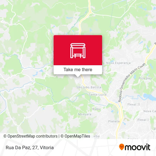 Rua Da Paz, 27 map
