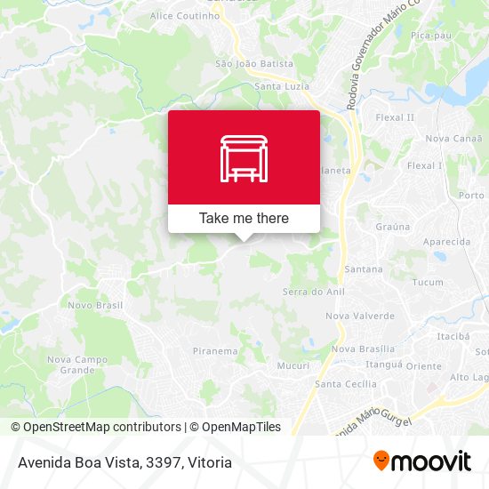 Avenida Boa Vista, 3397 map