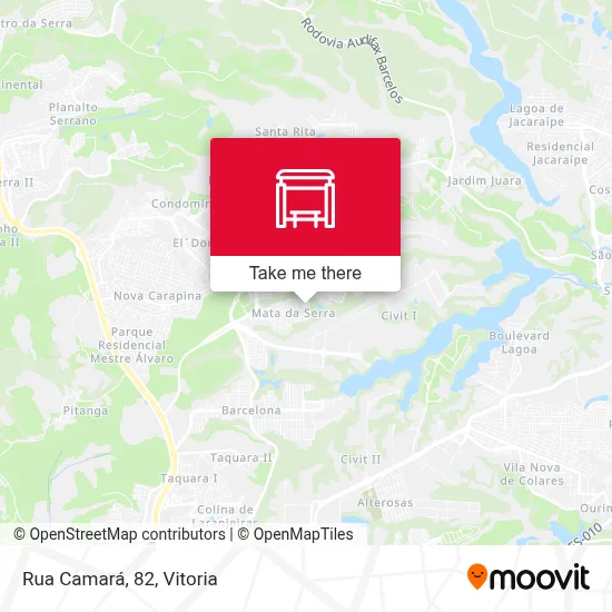 Rua Camará, 82 map