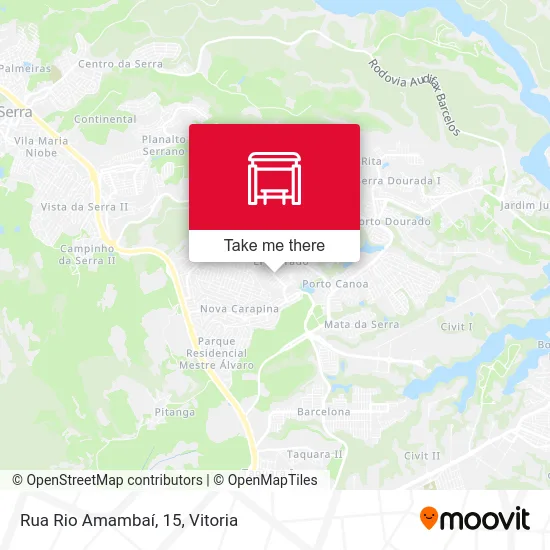 Rua Rio Amambaí, 15 map