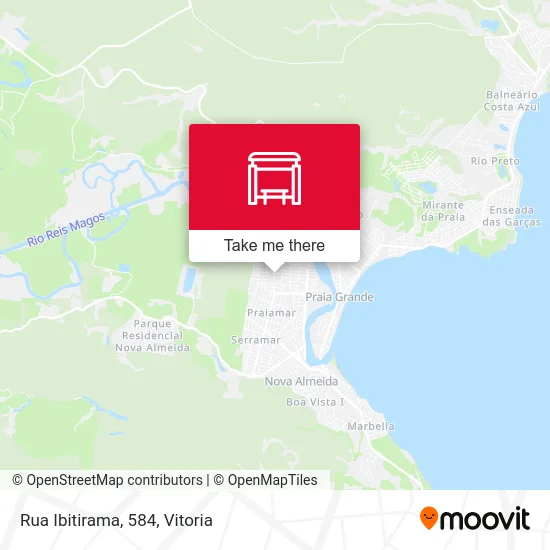 Rua Ibitirama, 584 map