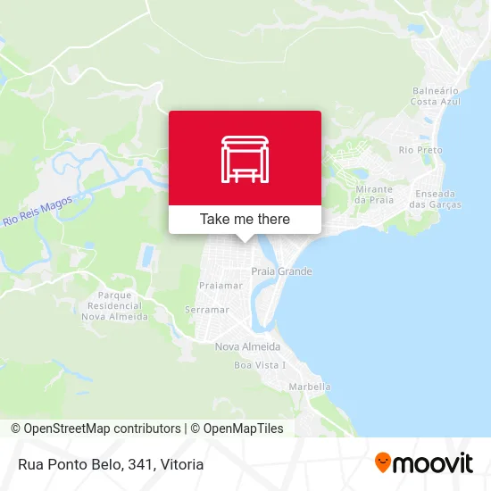 Rua Ponto Belo, 341 map