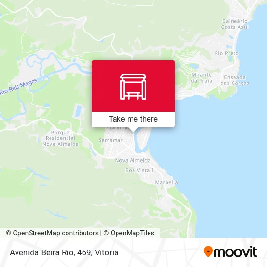 Avenida Beira Rio, 469 map