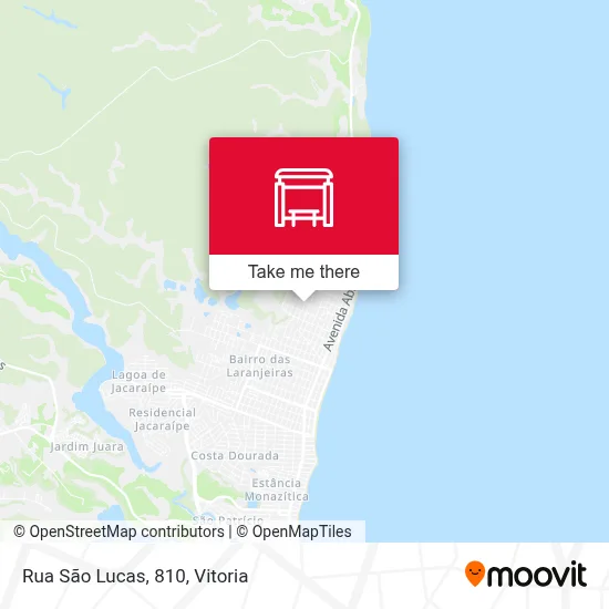 Rua São Lucas, 810 map