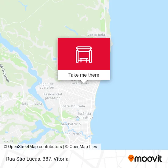 Rua São Lucas, 387 map