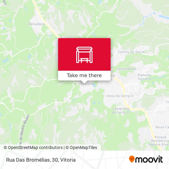 Rua Das Bromélias, 30 map