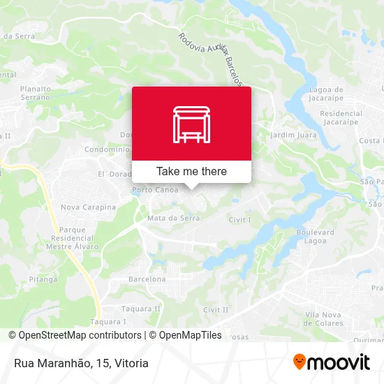 Rua Maranhão, 15 map