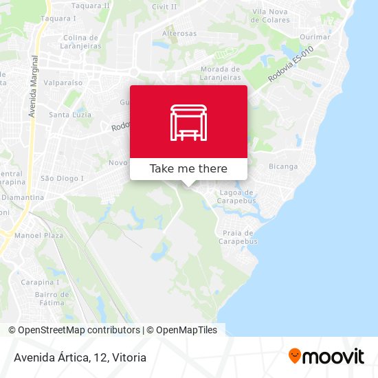 Avenida Ártica, 12 map
