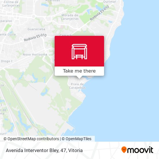 Avenida Interventor Bley, 47 map