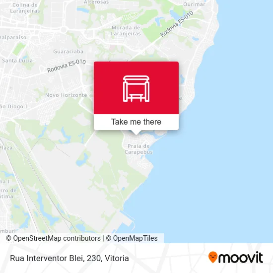 Rua Interventor Blei, 230 map