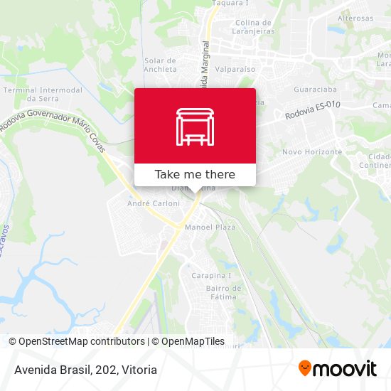 Avenida Brasil, 202 map