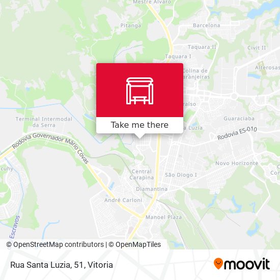 Rua Santa Luzia, 51 map