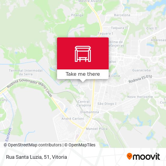 Rua Santa Luzia, 51 map
