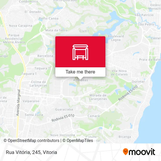 Rua Vitória, 245 map