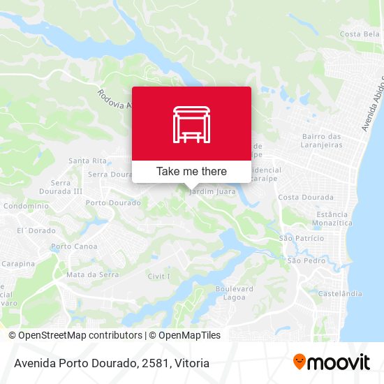 Avenida Porto Dourado, 2581 map