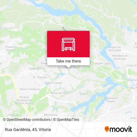 Rua Gardênia, 45 map