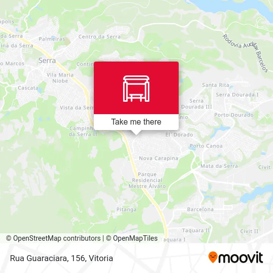 Rua Guaraciara, 156 map