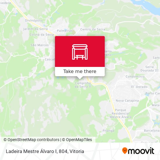 Ladeira Mestre Álvaro I, 804 map