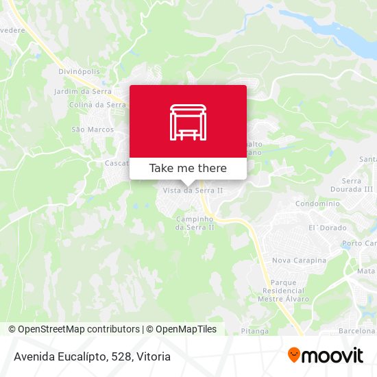 Avenida Eucalípto, 528 map
