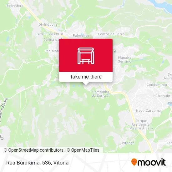Rua Burarama, 536 map