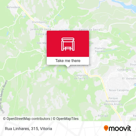 Rua Linhares, 315 map