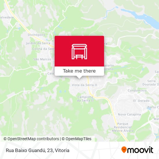 Rua Baixo Guandú, 23 map