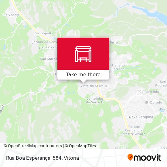 Rua Boa Esperança, 584 map