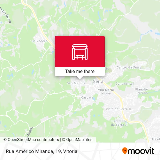 Rua Américo Miranda, 19 map