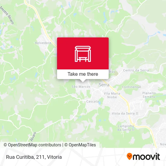 Rua Curitiba, 211 map