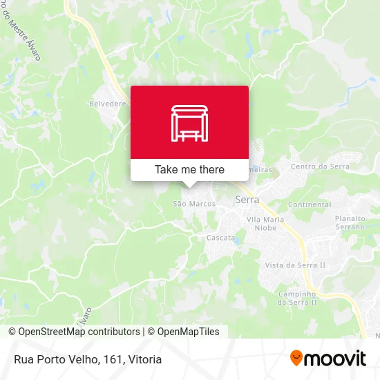 Rua Porto Velho, 161 map