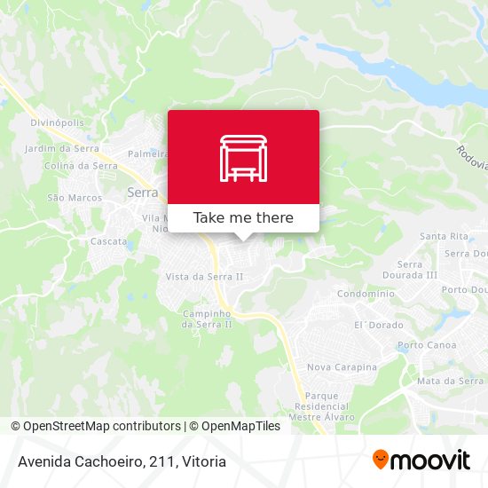 Avenida Cachoeiro, 211 map