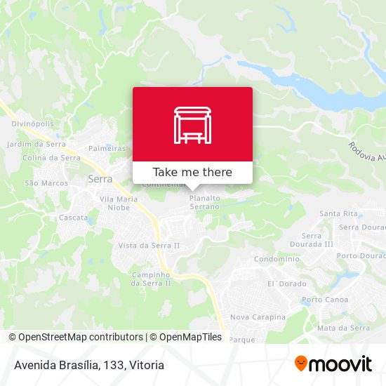 Avenida Brasília, 133 map