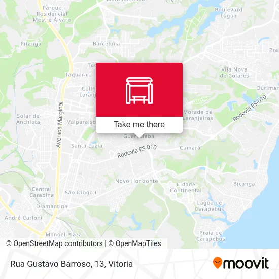 Rua Gustavo Barroso, 13 map