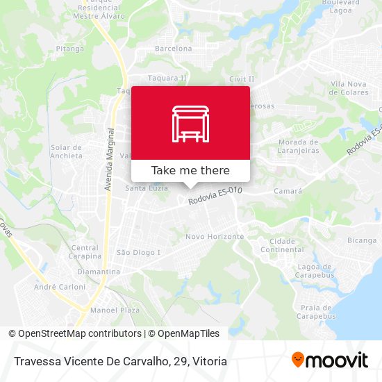 Travessa Vicente De Carvalho, 29 map