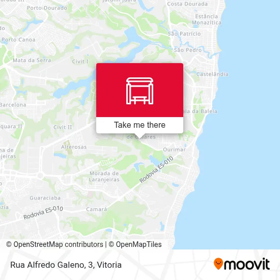 Rua Alfredo Galeno, 3 map