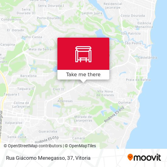 Rua Giácomo Menegasso, 37 map