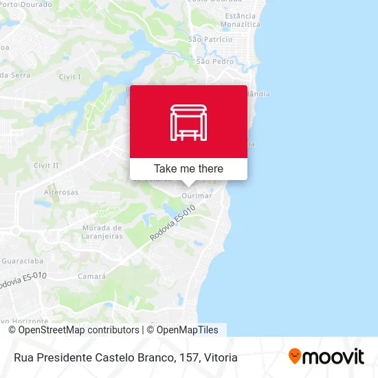 Rua Presidente Castelo Branco, 157 map