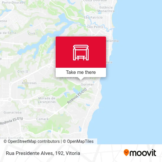 Rua Presidente Alves, 192 map