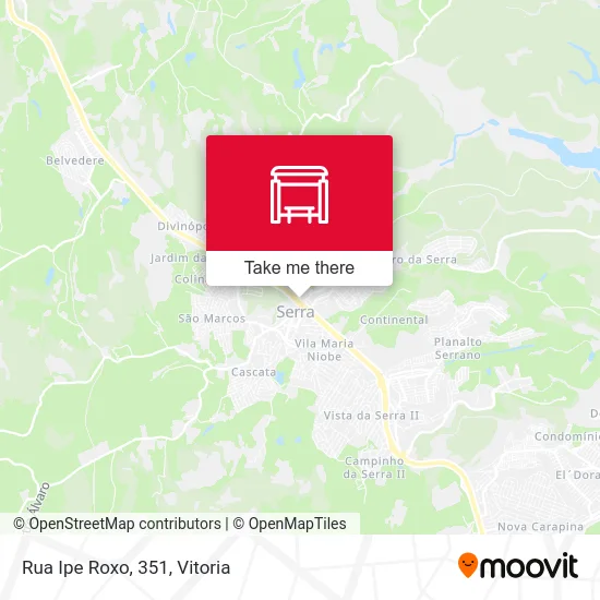 Rua Ipe Roxo, 351 map