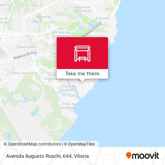 Avenida Augusto Ruschi, 644 map