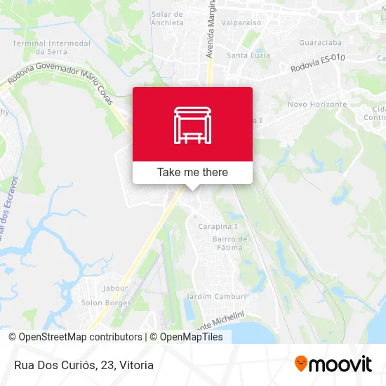 Rua Dos Curiós, 23 map