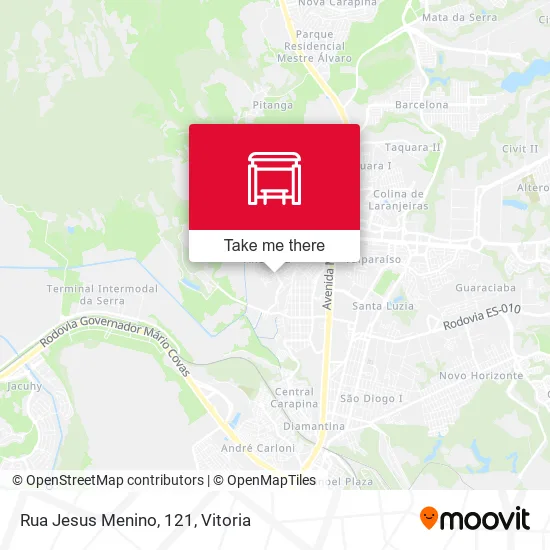 Rua Jesus Menino, 121 map